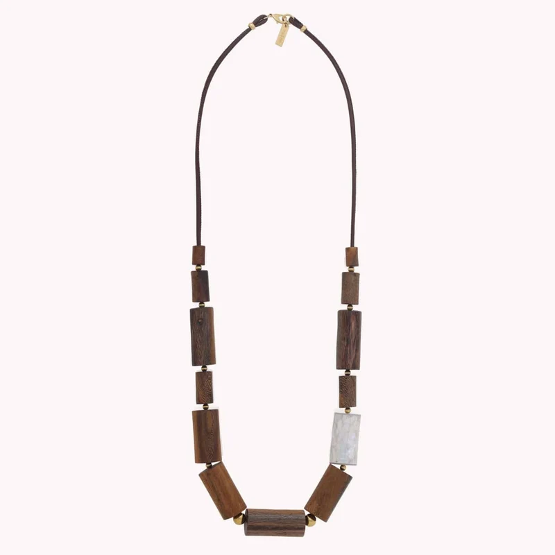 Collier Nature Bijoux Okawa Long Multi Tubes