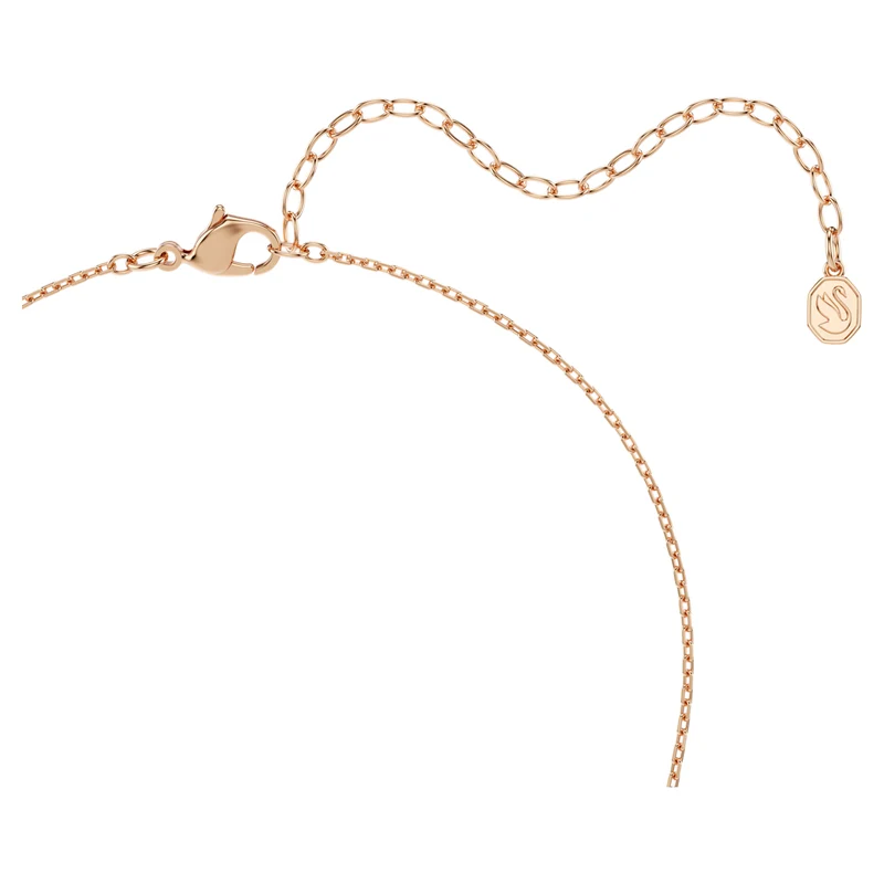 Collier Swarovski - Matrix - Taille ronde - Longueur ajustable - Blanc & Rosé