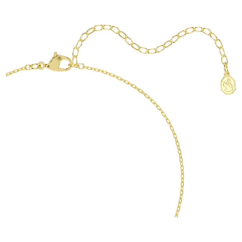 Collier Swarovski - Mesmera - Tailles variées - En Y - Blanc & Doré
