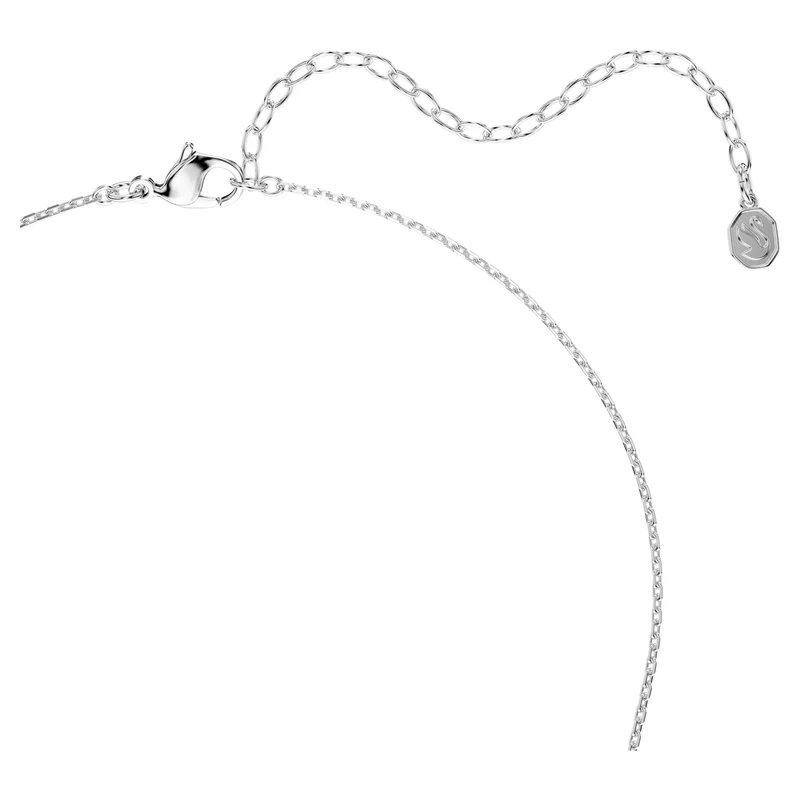 Collier Swarovski - Mesmera - Taille marquise - Blanc & Argenté