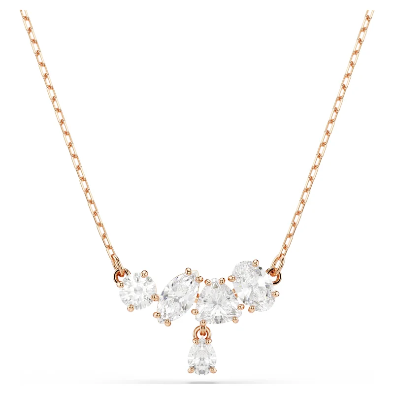 Collier Swarovski - Mesmera - Tailles variées - Blanc & Rosé