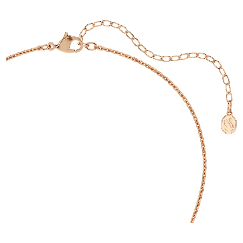 Pendentif Swarovski - Sublima - Taille ronde - Blanc & Rosé