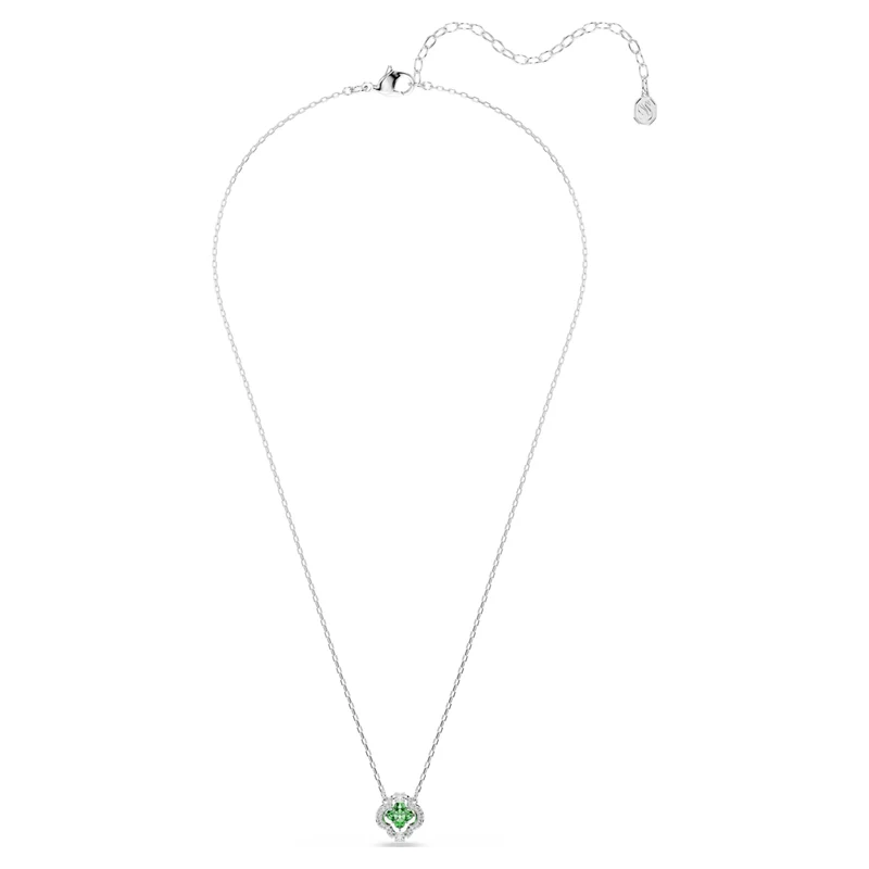 Pendentif Swarovski - Una Angelic - Vert & Argenté