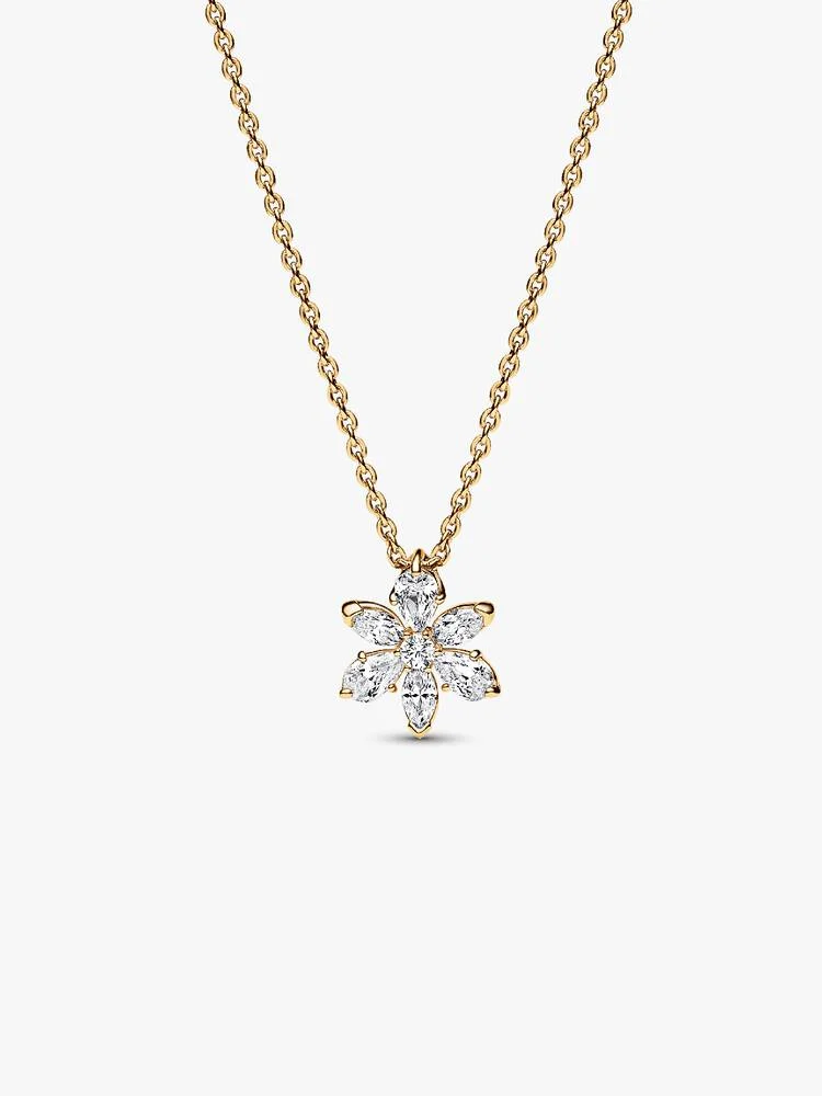 Collier Pendentif Herbier Scintillant Doré | Pandora