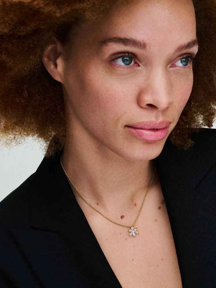 Collier Pendentif Herbier Scintillant Doré | Pandora