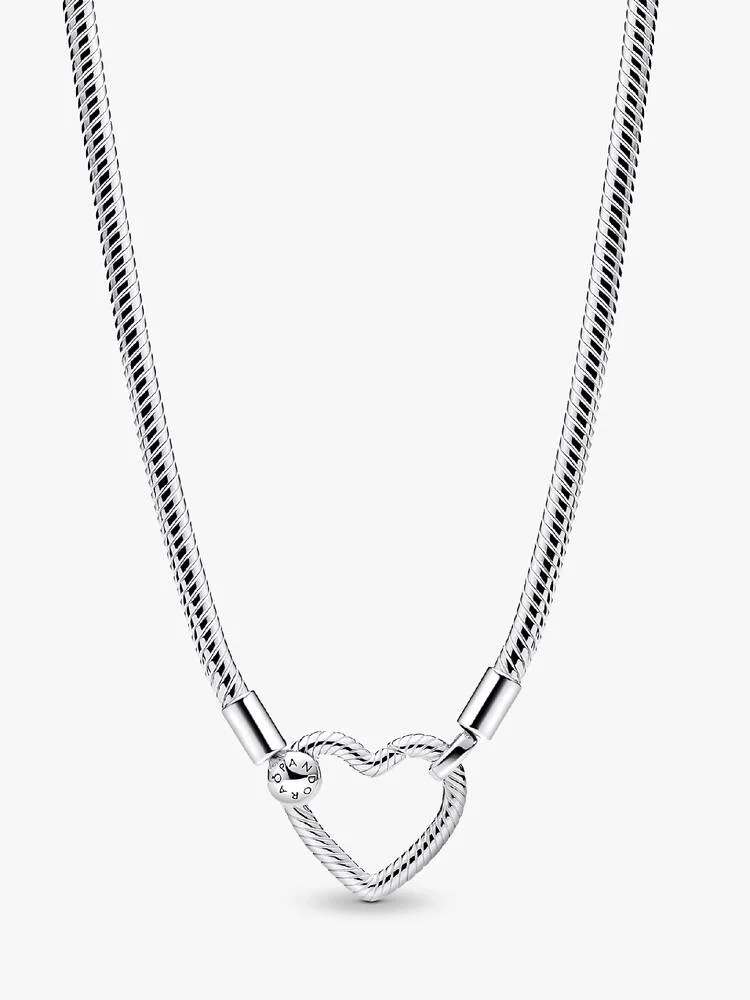 Collier Maille Serpent Fermoir Cœur Argent Réf. 393377C00 | Pandora