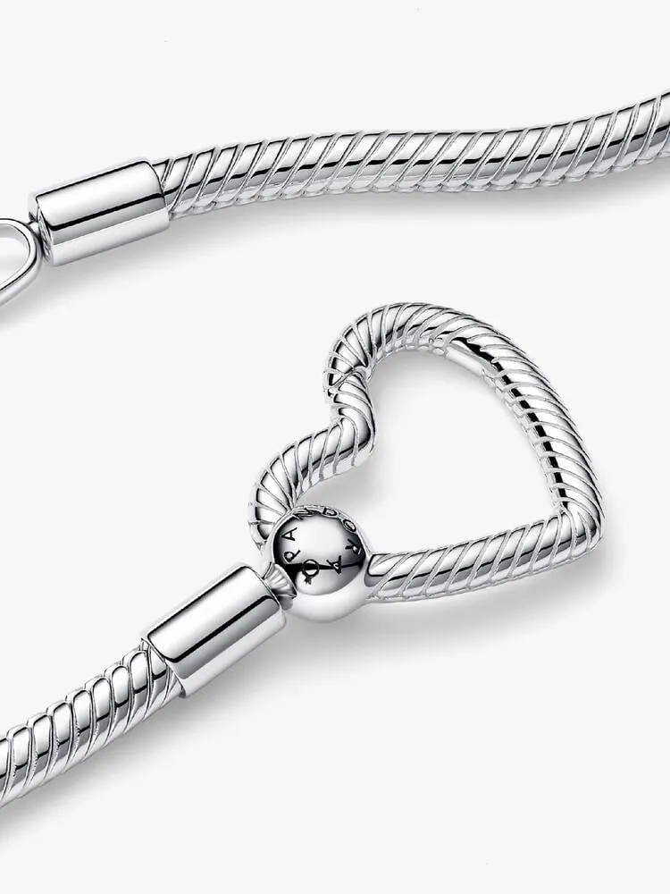 Collier Maille Serpent Fermoir Cœur Argent Réf. 393377C00 | Pandora