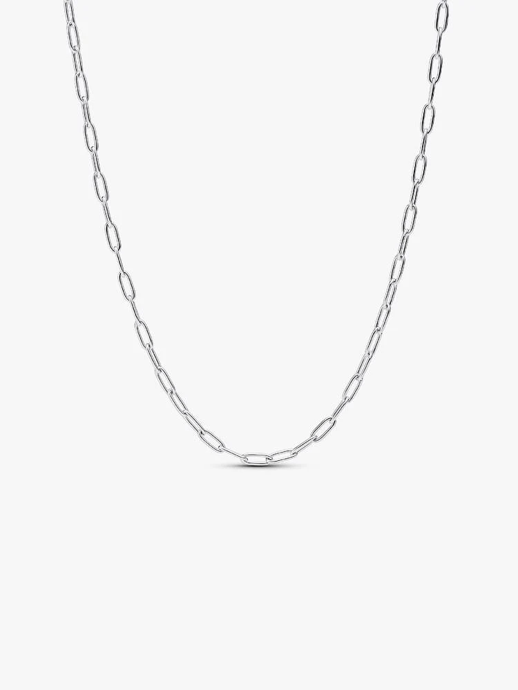 Collier Chaîne à Maillons Allongés Argent | Pandora