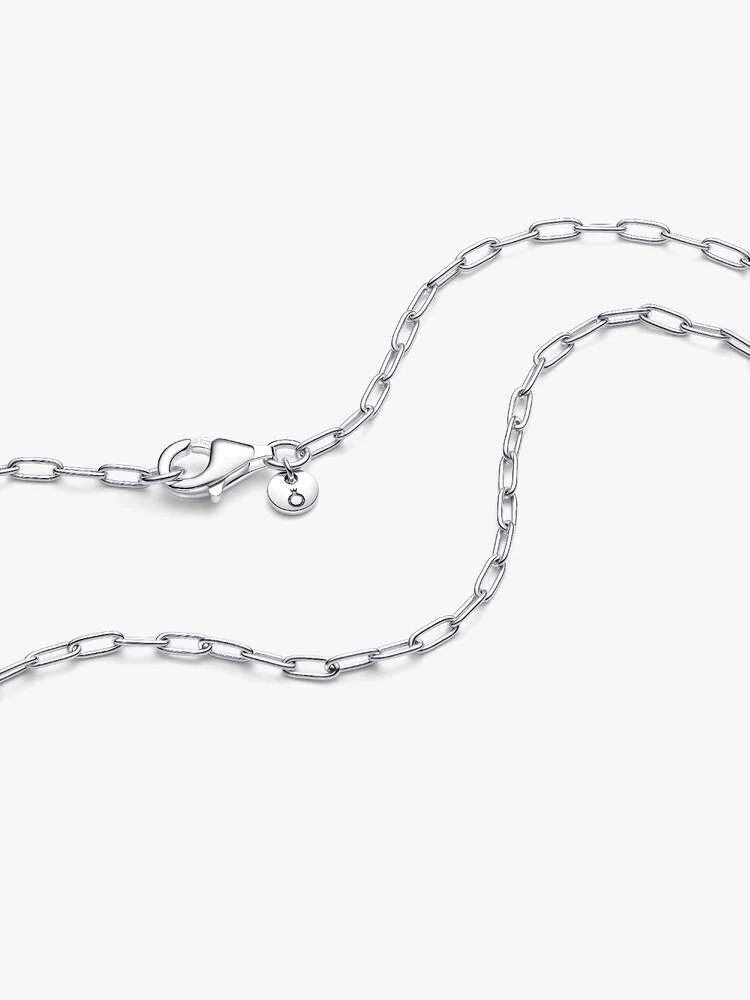 Collier Chaîne à Maillons Allongés Argent | Pandora