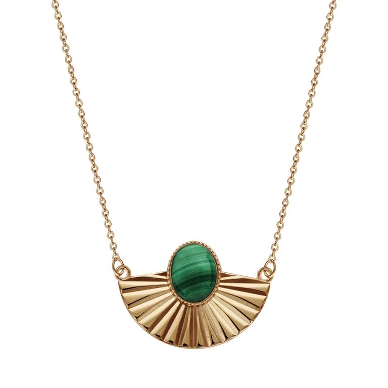 Collier drapé – Plaqué or | Azuline