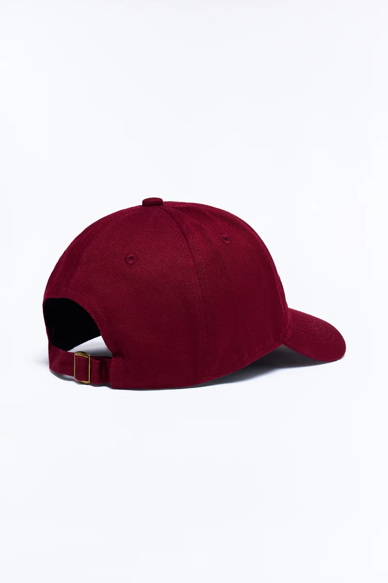 God's Plan Not Mine Baseball Hat - Burgundy