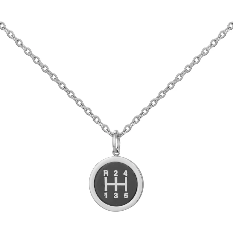 Collier PHEBUS Gideon Homme en Acier | 75-0338