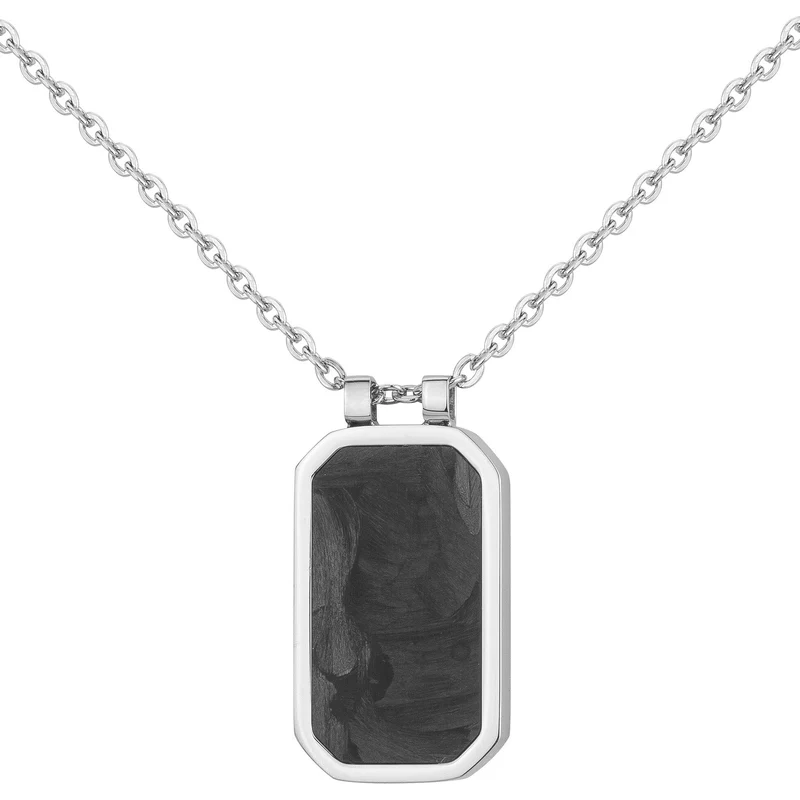 Collier PHEBUS Gaël Homme en Acier | 75-0324