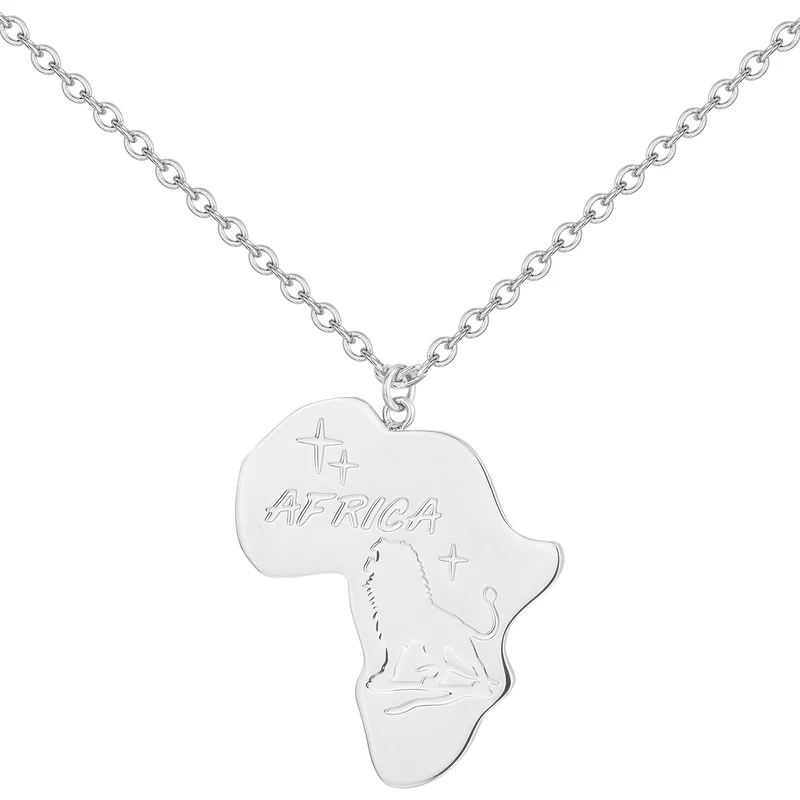 Collier PHEBUS Afrique Homme en Acier | 75-0309