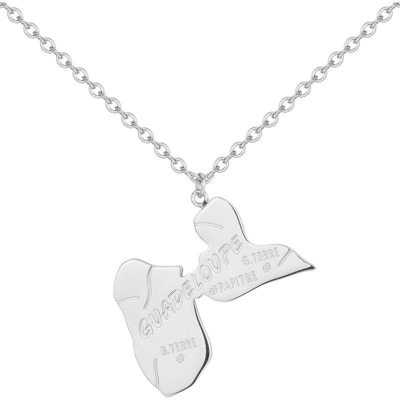 Collier PHEBUS Guadeloupe Homme en Acier 316L | 75-0307