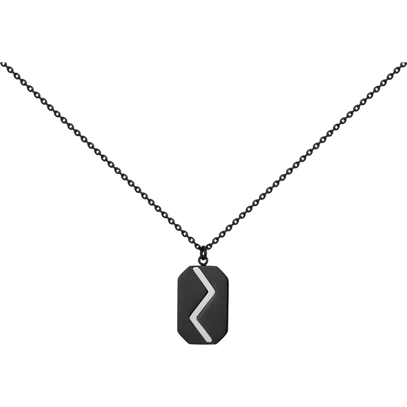 Collier PHEBUS Jaxon Homme en Acier | 75-0276