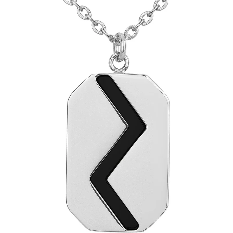 Collier PHEBUS Jaxon Homme en Acier | 75-0275
