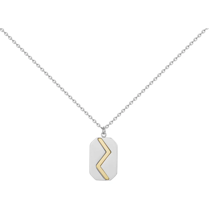 Collier PHEBUS Jaxon Homme en Acier | 75-0274