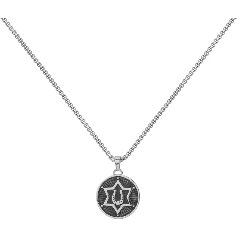 Collier PHEBUS Cowboy Homme en Acier | 75-0243