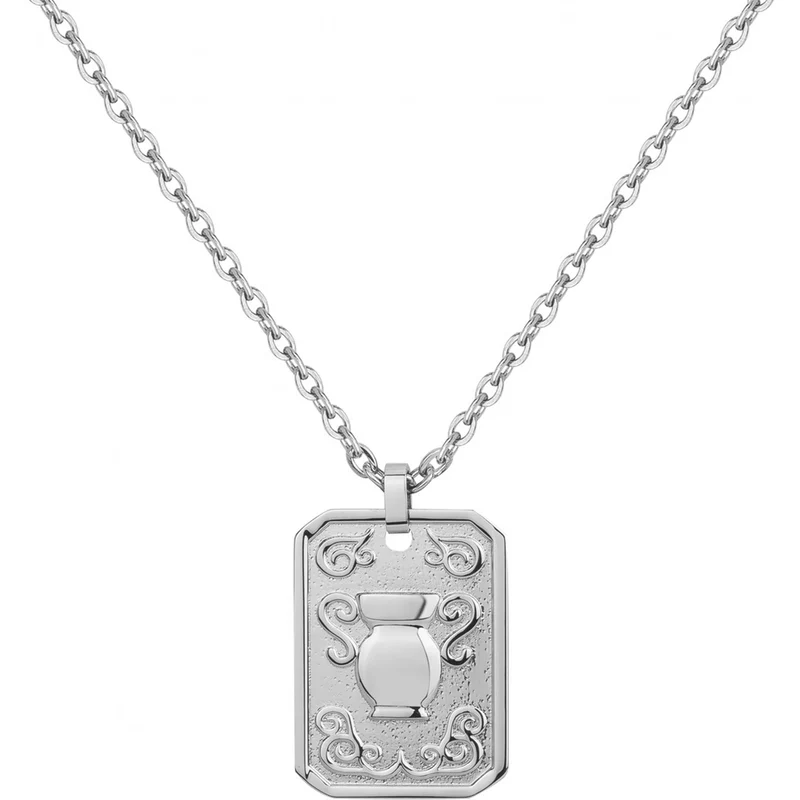 Collier PHEBUS Zodiaque Homme en Acier | 75-0241