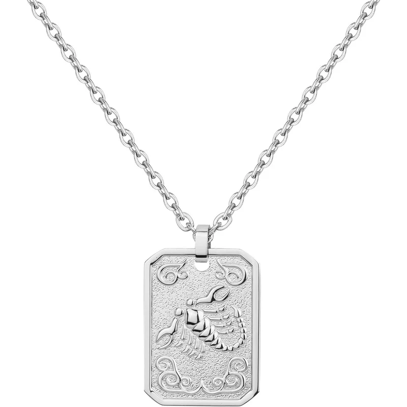 Collier PHEBUS Zodiaque Homme en Acier | 75-0219