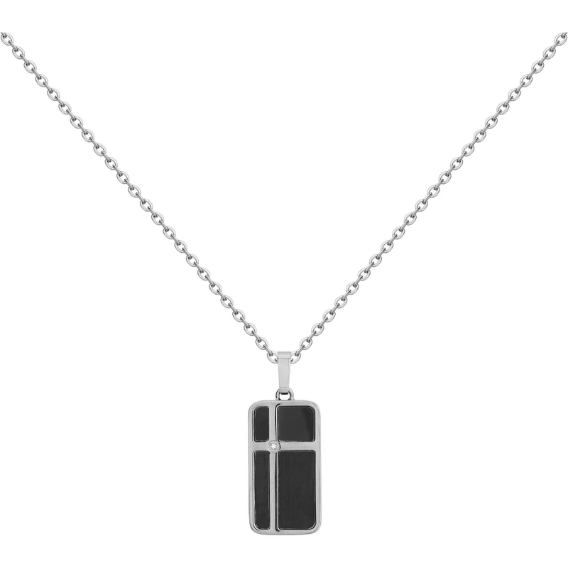Collier PHEBUS Cesar Homme en Acier | 75-0188