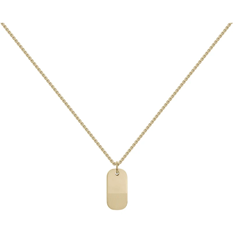 Collier PHEBUS Jorik Homme en Acier doré | 75-0155