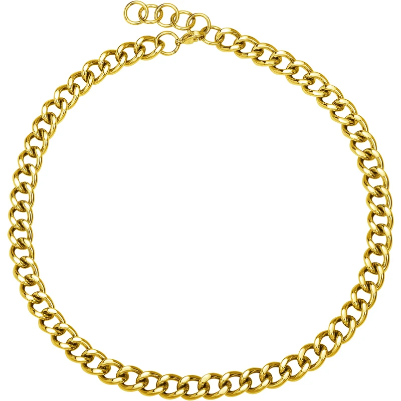 Collier PHEBUS Habib Homme en Acier doré | 75-0146
