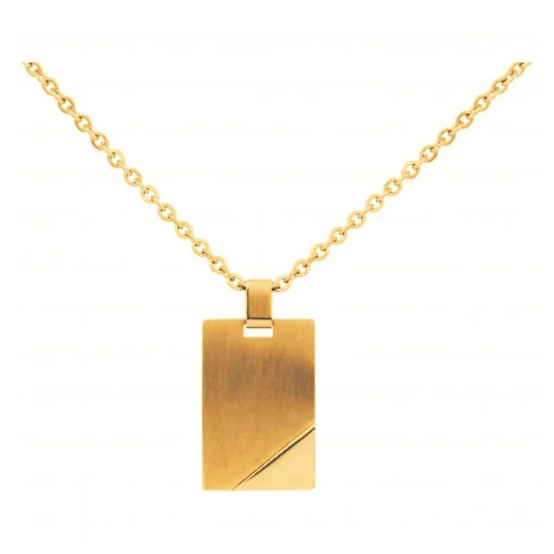 Collier PHEBUS Mika Homme en Acier doré | 75-0125