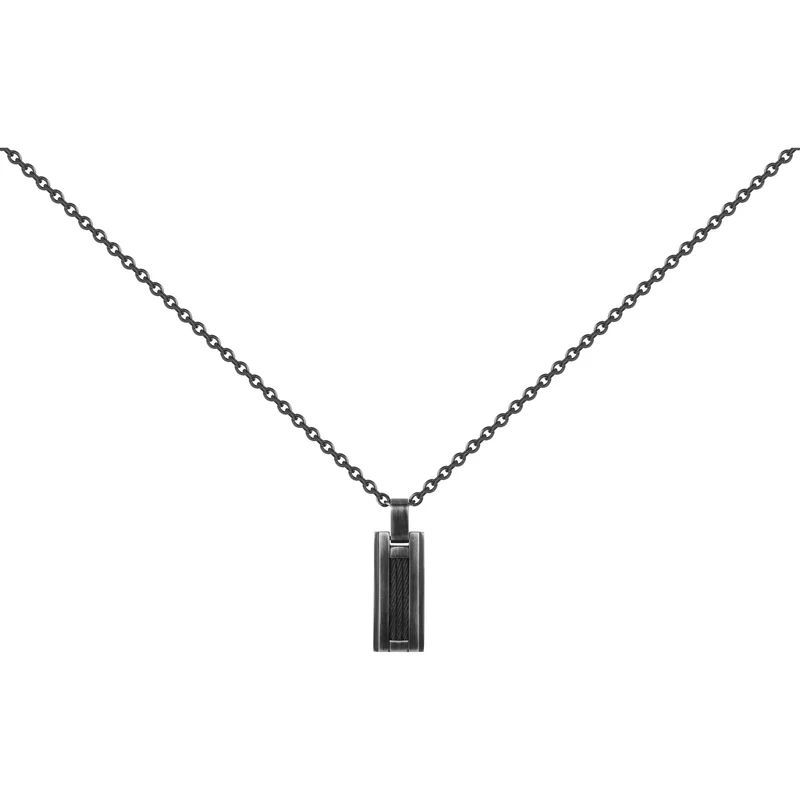 Collier PHEBUS Sasha Homme en Acier | 75-0113