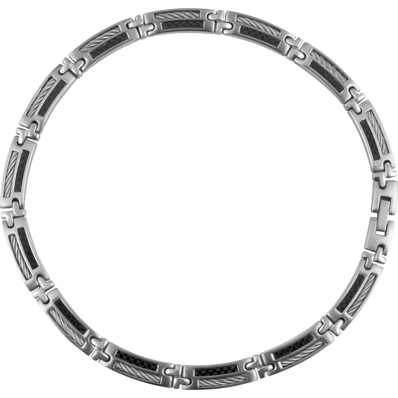Collier PHEBUS Malcolm Homme en Acier | 75-0072