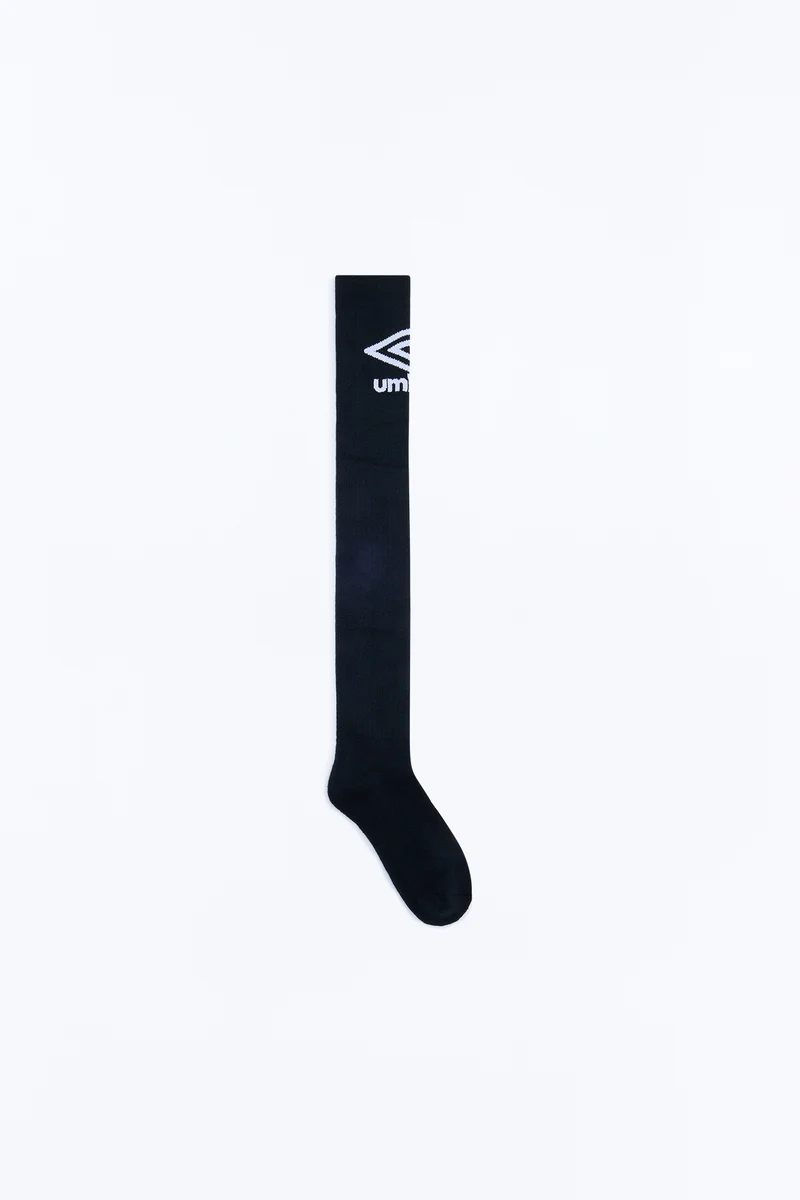 Umbro Womens Tall Crew Sock - Black