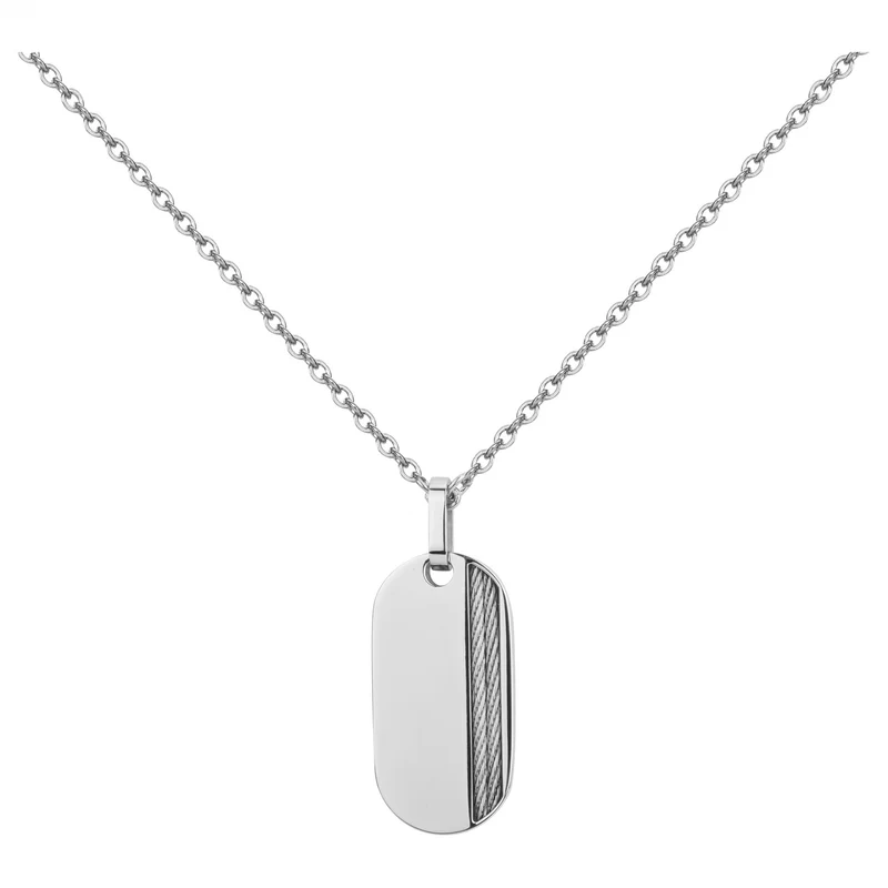 Collier PHEBUS Sashi Homme en Acier | 75-0130