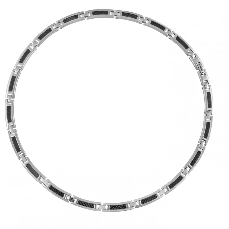 Collier PHEBUS Léon Homme en Acier | 75-0077