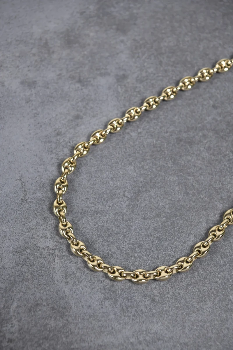 Collier PHEBUS Joshua Homme en Acier doré | 75-0124