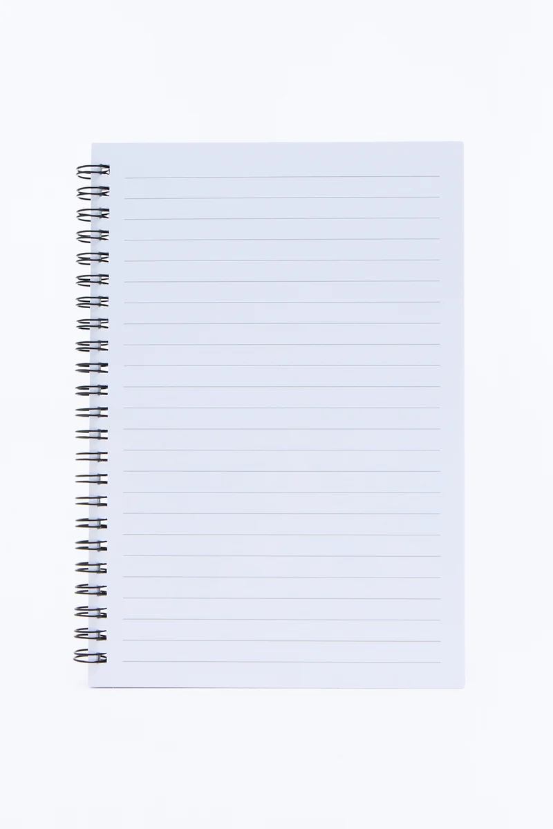 Things I Was Right About Spiral Notebook - Black/White