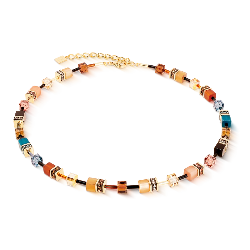 Collier GeoCUBE® Iconic Earth Mirage Or - Cœur de Lion | 2838101131
