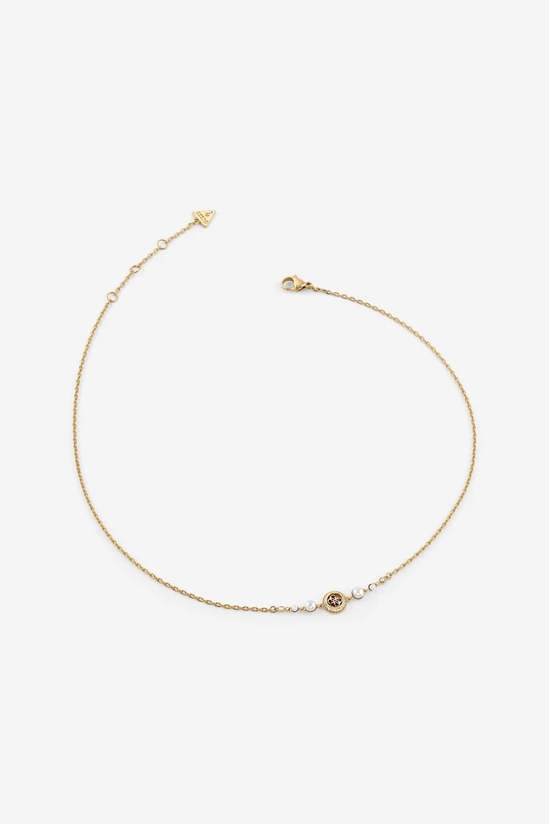 Collier femme Guess Tiny Pearly argent | JUBN05519JW-YG