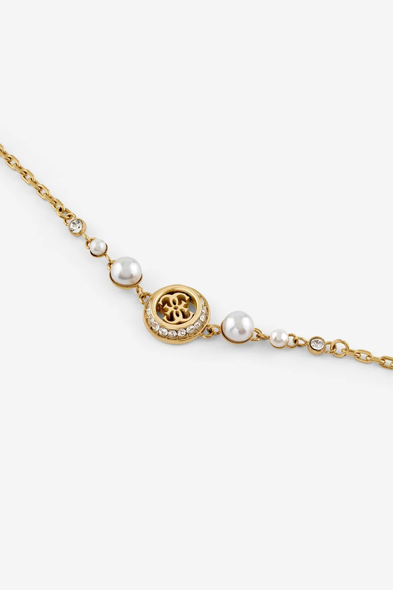 Collier femme Guess Tiny Pearly argent | JUBN05519JW-YG