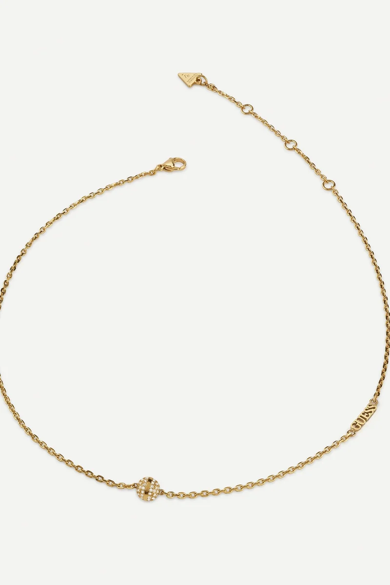 Collier femme Guess Calypso argent  JUBN04455JW-YG