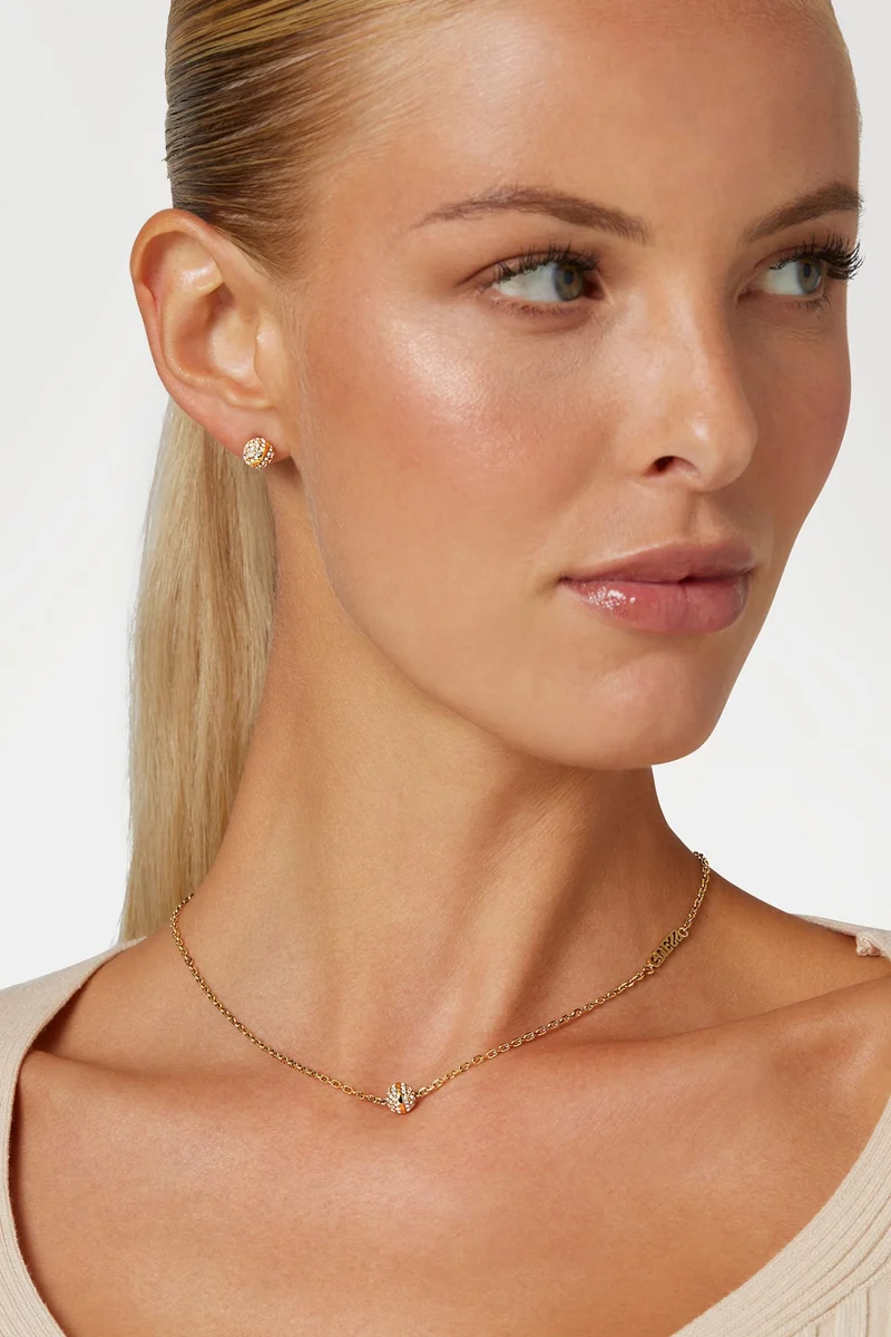 Collier femme Guess Calypso argent  JUBN04455JW-YG