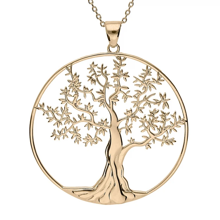 Collier arbre – Plaqué or | Azuline