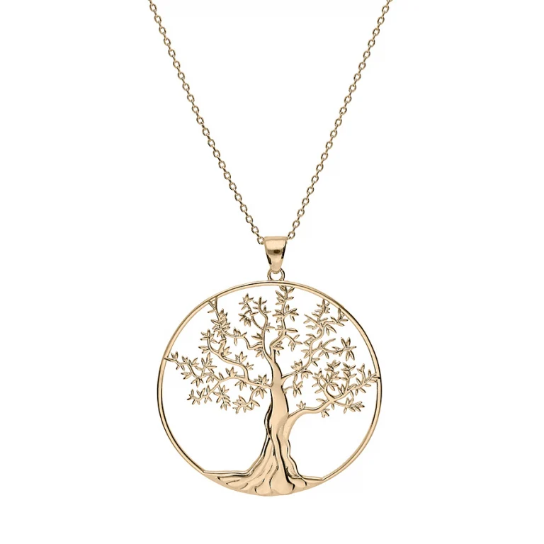 Collier arbre – Plaqué or | Azuline