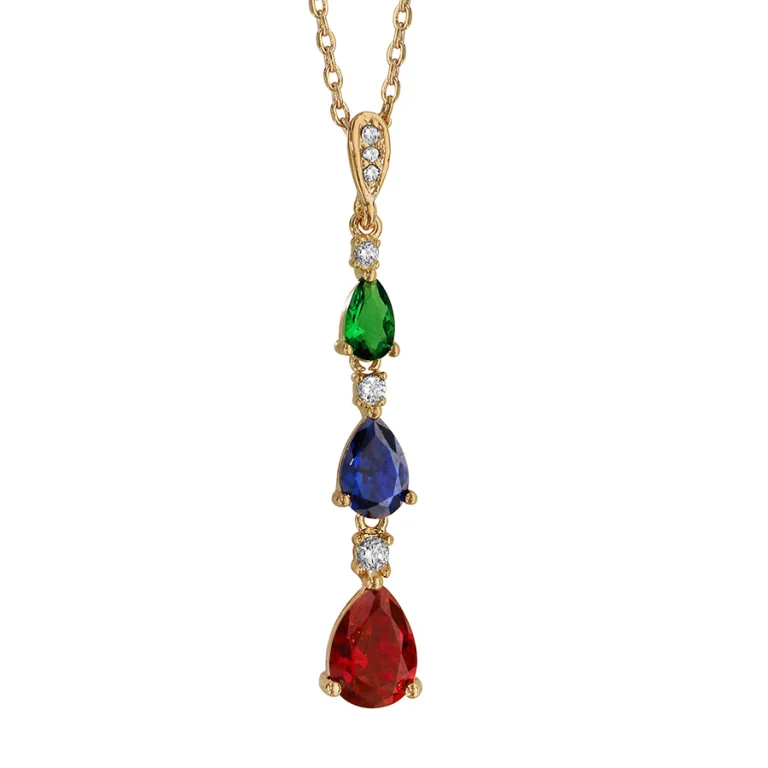 Collier pendentif goutte – Plaqué or | Azuline