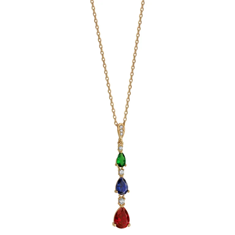 Collier pendentif goutte – Plaqué or | Azuline