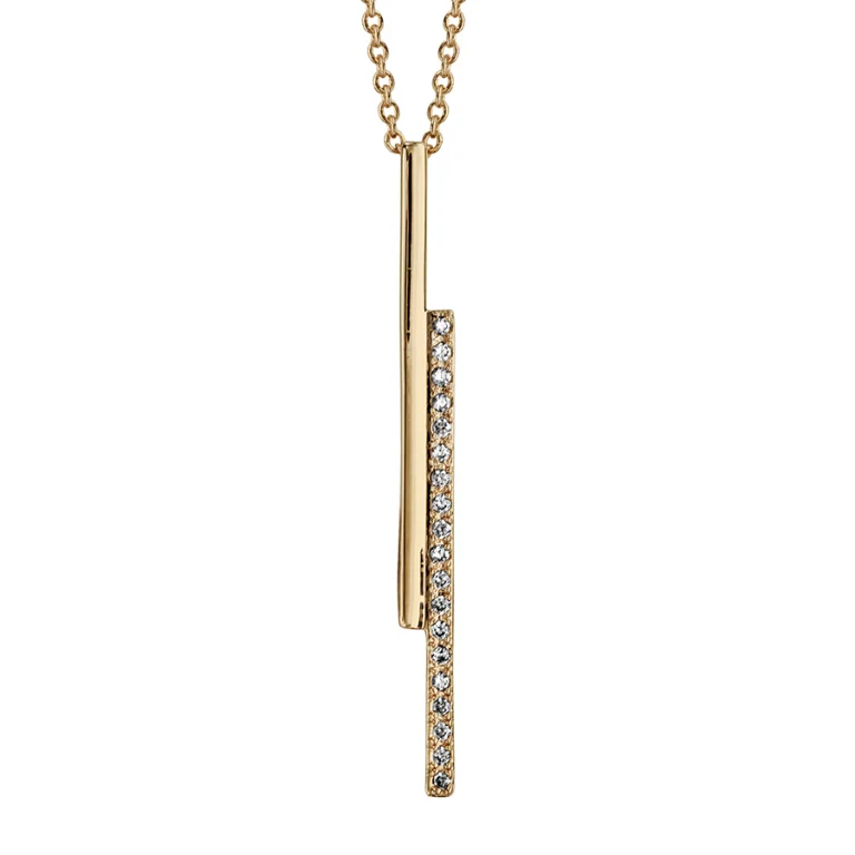 Collier bâtons – Plaqué or | Azuline