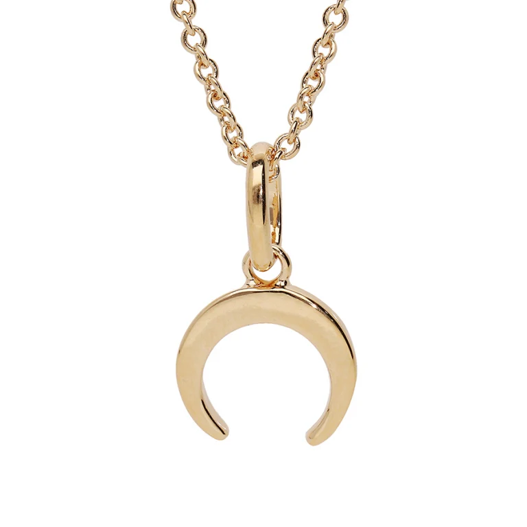 Collier croissant – Plaqué or | Azuline
