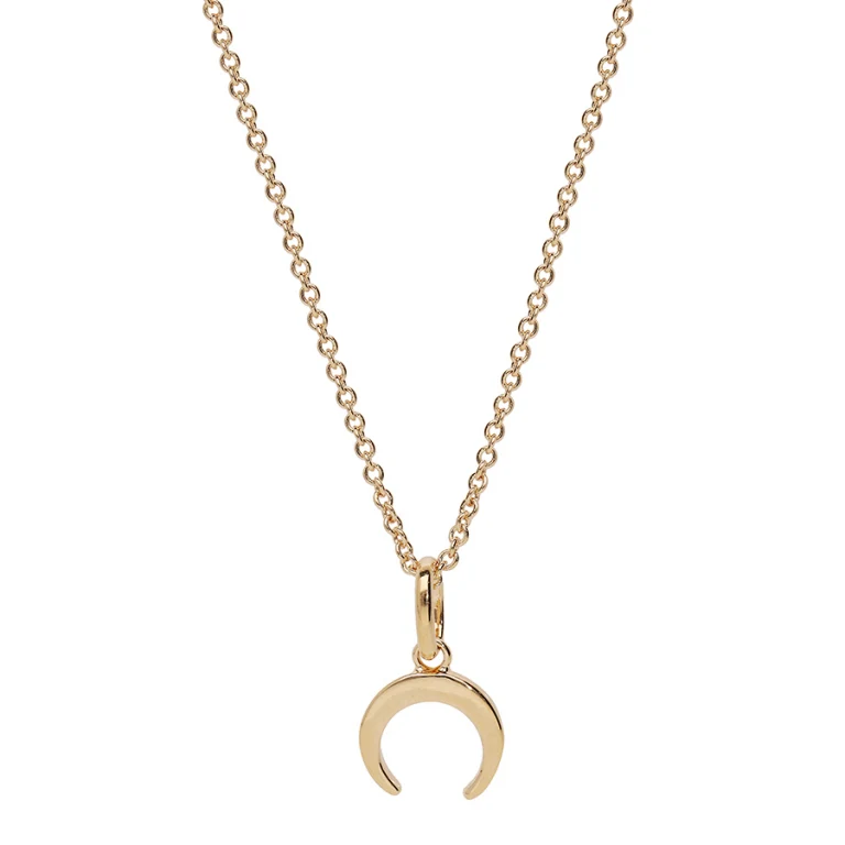 Collier croissant – Plaqué or | Azuline