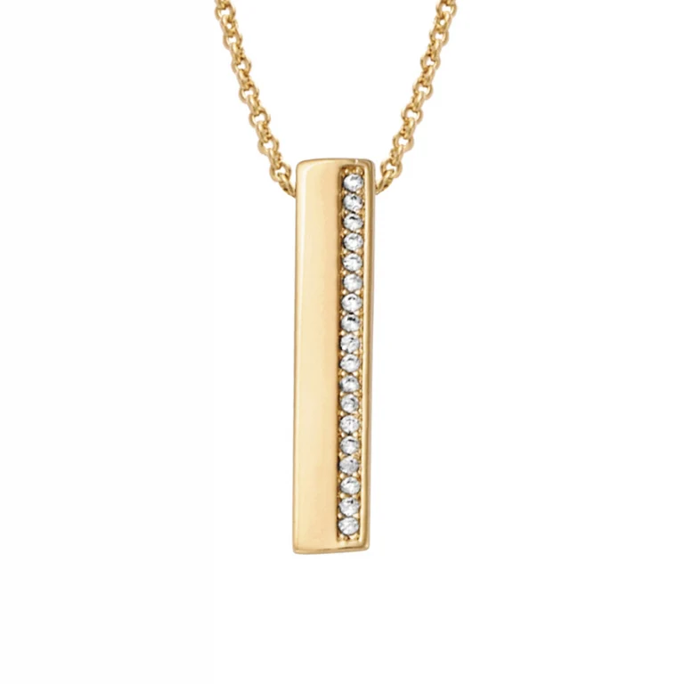 Collier rectangulaire – Plaqué or | Azuline