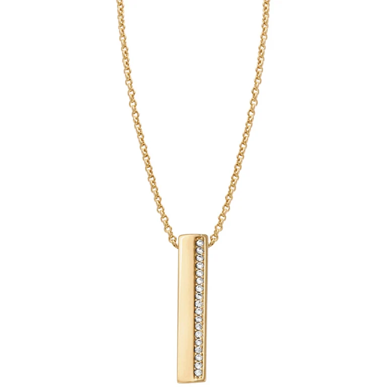 Collier rectangulaire – Plaqué or | Azuline